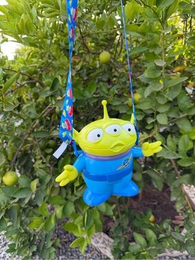 Blue & Green Alien Shoulder Toy Crossbody for Kids